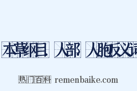 本草纲目．人部．人胞反义词是什么意思的图片